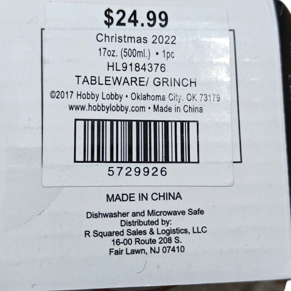 The Grinch Dr. Seuss Ramen Bowl And Chopsticks Set 65th Anniversary 17oz. - Picture 8 of 8